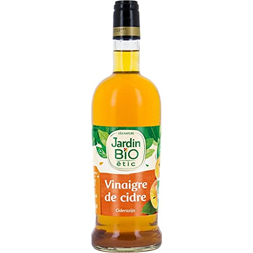 Vinaigre de Cidre Bio 75 cl: Pressé Pur, Certifié Bio, Saveur Authentique - Jardin Bio Étic - Le Lot De 3
