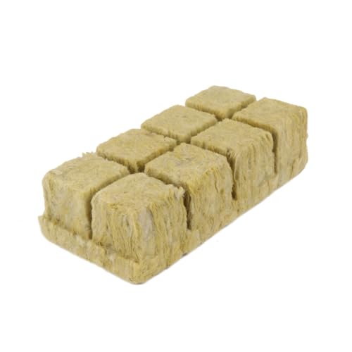 Yardenfun 8 Pezzi per Coltivazione Soilless Substrato Orticolo per Piantine e Verdure Strumento Giardinaggio con Traspiranti e Cachi