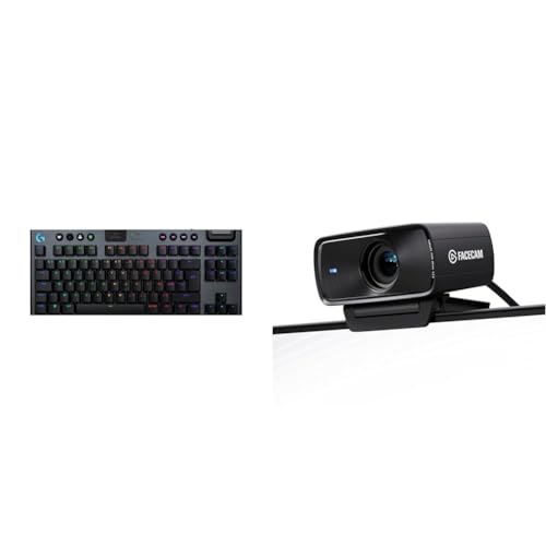 Logitech G G915 X & Elgato Facecam MK.2 – Webcam Haut