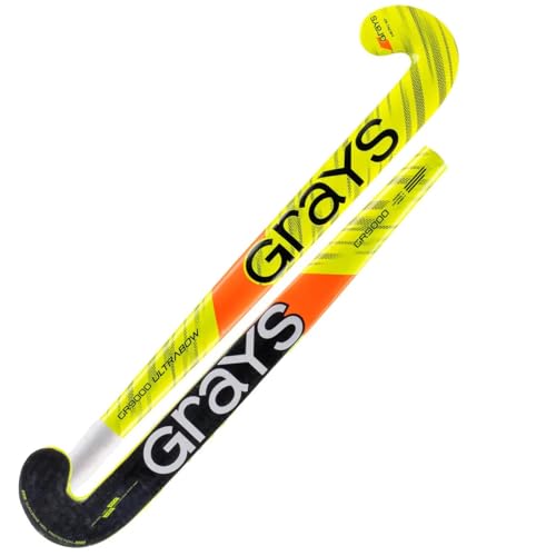 Grays GR9000 Ultrabow 2022/2023 Field Hockey Stick with Free Chamois Grip (36.5 Inches)