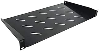 DYNAMODE CAB SHELF Universal Vented Rack Mount Shelf Depth Network Data server Cabinet Equipment (CABSHELF-FE-250)