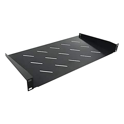 DYNAMODE CAB SHELF Universal Vented Rack Mount Shelf Depth Network Data server Cabinet Equipment (CABSHELF-FE-250) Cover