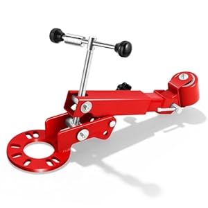 DNA MOTORING TOOLS-00250 Fender Roller Reforming Extending Tool Heavy Duty Wheel Arch Roller Flaring Former for Automobile Maintenance, Red