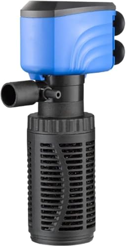 KASTWAVE Fish Tank Filter - Silent Internal Aquarium Filter for Clean Water Air Pump and Waves - Biochemical Filtration for Healthy Fish and Turtles (15W-800L/H)