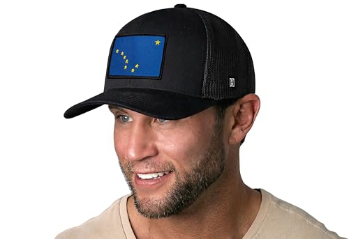Image of HAKA State Flag Series Trucker Hat for Men & Women, Adjustable Baseball Hat, Golf Hat Snapback
