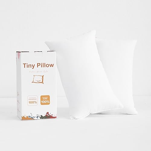 BEDSUM-2-Pack-Tiny-Pillows-11x7-Microfiber-Mini-Pillows-for-Travel-Pets-Soft-and-Machine-Washable-Small-Pillows-for-Neck-Wrist-and-Knee-Comfort-White - Cucciolini Doodles   BEDSUM-2-Pack-Tiny-Pillows-11x7-Microfiber-Mini-Pillows-for-Travel-Pets-Soft-and-Machine-Washable-Small-Pillows-for-Neck-Wrist-and-Knee-Comfort-White