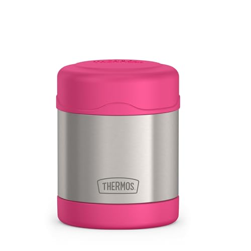 THERMOS FUNTAINER Kids Food Jar, 10oz, Pink