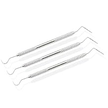 3 Dental Williams Explorer Probe UNC 15/23 Color Coded Marking Double Ended Instruments