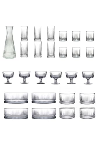 27 Parça Meşrubat; Su Bardağı, Çerezlik, Sosluk Seti ve Sürahi, Karaf ve Dondurmalık TYBJCW4NV48L8Q1432