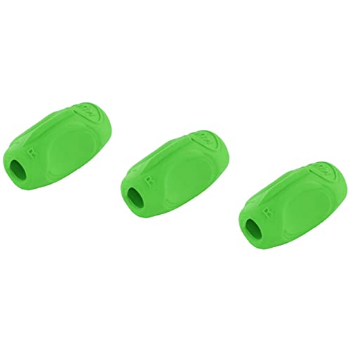Kum AZ4060026-G - Writing Aid Sattler Grip A7, Pack of 3, Green, Pen Holder for Right and Left-Handed Users