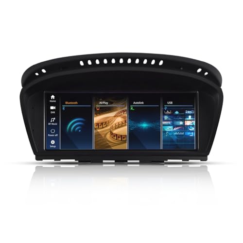8.8 Inch Android Auto Car Multimedia Player Wireless Carplay for BMW 5 Series 3 Series E60 E61 E62 E63 E90 E91 E92 E93 CCC Linux from 2005 to 2008 BT Radio Monitor Linux System