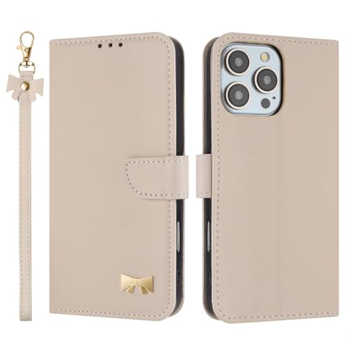Étui iPhone Xs abricot housse cuir rabat clapet protection intégrale