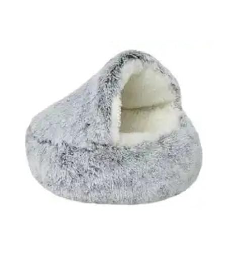noni.es online shop. Cama de perro, cama de gato,(50cmx50cmx25cm), cama para perros, cama para gatos,cama para perro pequeña,casa para gatos,cueva para gatos,casa de gato,casa de gato cueva.COLOR GRIS