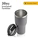RTIC Tumbler, 30 oz Insulated Tumbler Stainless Steel Coffee Travel Mug with Lid, Spill Proof, Hot Beverage and Cold, Portable Thermal Cup for Car, Camping, Graphite