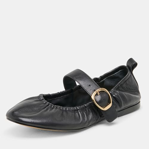 Ballet Flats for Women - Comfortable Mary Jane Shoes with Soft Strap Buckle & Round Toe, Elegant Casual Slip-On Flats for Work, Walking and Everyday Wear4