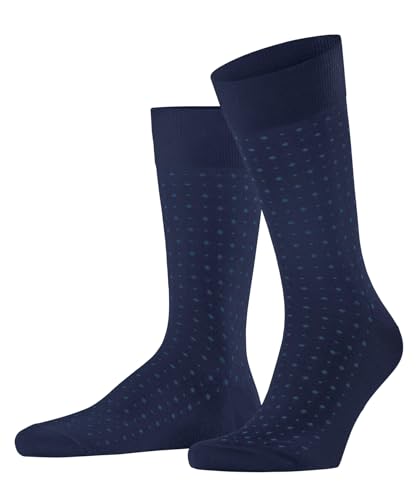 Image of FALKE Men's Tiago Dress Socks, Sustainable Cotton, Crew, 1 Pair