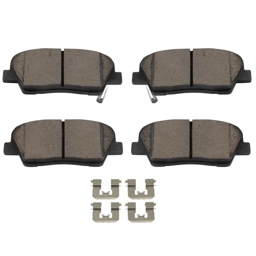 Image of cciyu D1284 D1396 Brake Pads w /Hardware Front Rear Disc Brake Pad Set | Fit For Hyundai For Equus 2011,For Genesis 2009