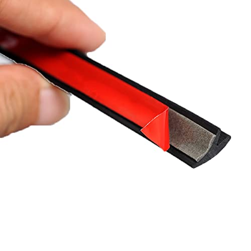 Automotive Rear Windshield Weather Stripping - Car Windshield Seal Rubber Stripping Trim Cover For Car Leak Sound Proofing - 18Feet, Black Rear Windshield #TOP3