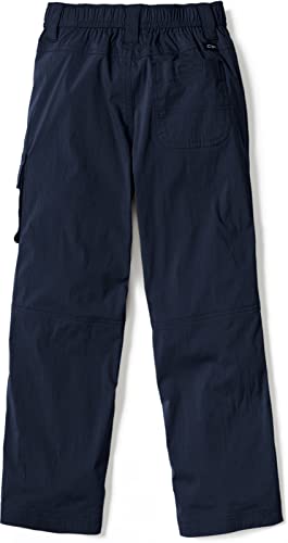 Cqr Kids Youth Hiking Cargo Pants, Outdoor Camping Pants, Upf 50+ Quick Dry Regular Pants, Regular Driflex Navy, Large #TOP7