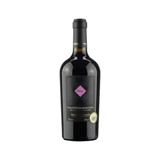 Masseria la Volpe Uno Primitivo di Manduria 2019 (1 x 0.75 l) 7 ZOLLA Primitivo di Manduria DOP (6 x 0,75l) - 14,5%Vol.