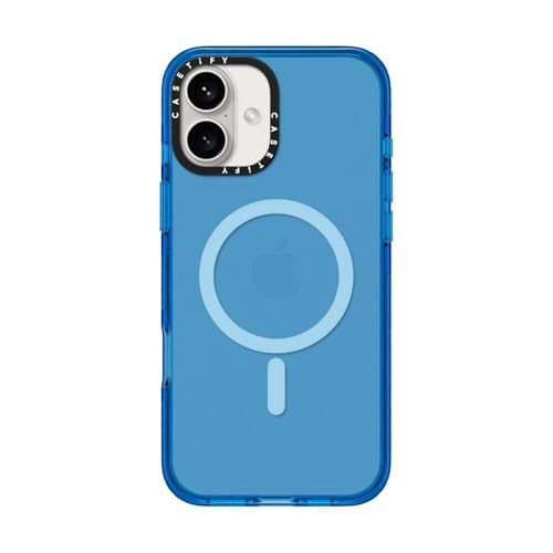 Image of CASETiFY for iPhone 16 Plus Case - Impact Compatible with MagSafe Sky Blue