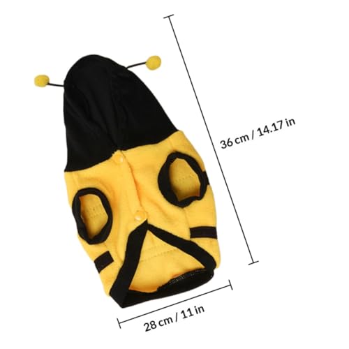 Disfraz de Abeja para Perros Pequeños Talla 10 miniatura 2