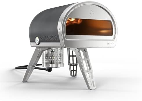 ROCCBOX by Gozney Portable Outdoor Pizza Oven - Gas Fired, Fire & Stone Outdoor Pizza Oven, Includes Professional Grade Pizza Peel