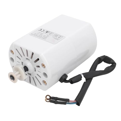 Motor de la Máquina de Coser de Servomotor Eléctrico, 70 W Potente Salida Motor Industrial de 5500 Rpm Velocidad de Alto Rendimiento Control de Velocidad de Motor de Servo Eléctrico para una