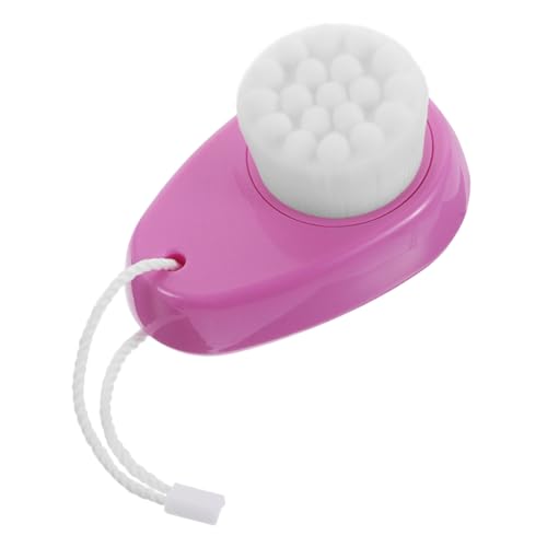 minkissy Gentle Manual Face Brush Dual Sided Silicone Facial Cleansing Brush for Deep Cleaning Exfoliating and Skin Massaging Ideal for Sensitive Skin