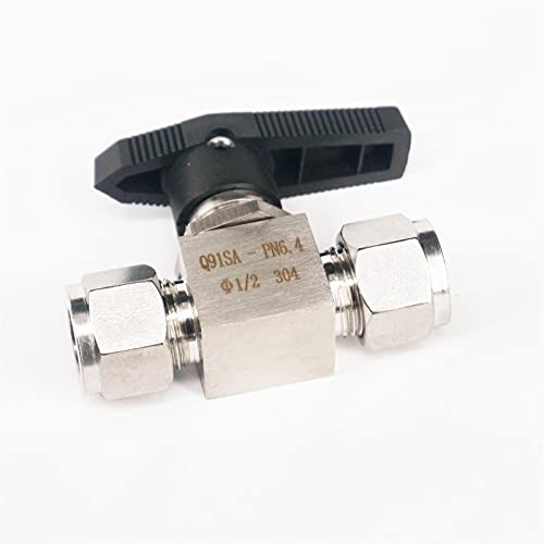 Vanne à bille en acier inoxydable SS304 de haute conductivité 1/2"