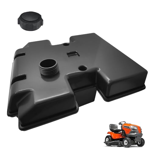 157103 532157103 153630 532153630 3.5 Gallon Lawn Mower Yard Garden Tractor Gas Fuel Tank with Fuel Tank Caps Replace for Husqvarna Craftsman Weed Eater by shiosheng - Used condition - US$54.94