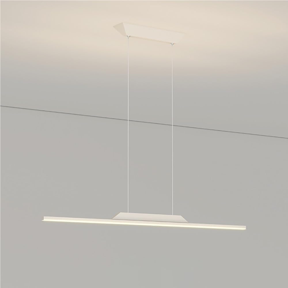 Suspension LED linéaire anti-éblouissement intensité réglable pour îlot cuisine