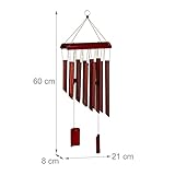 Zoom IMG-2 relaxdays campane a vento canne Zoom IMG-2 relaxdays campane a vento canne