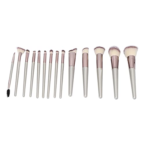 OKJHFD 14pcs Makeup Brush Set Professional Travel Portable Soft Bristles Eyeshadow Foundation Powder Concealers Makeup Brush Set
