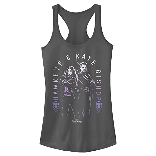T-Shirt Hawkeye Marvel Fille Vêtement Enfant Avengers Haut Manches Courtes Coton