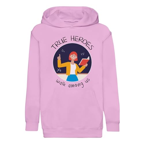 Sweat à capuche enfant Professeure Maîtresse vêtement coton