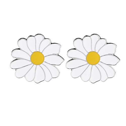 Cute Daisy Flower Enamel Brooch Badges Brooches Lapel Pins Sweet Adorable Quality and Practical3