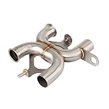 Aspetto distintivo: il design elegante del tubo di scarico assicura che la vostra moto si distingua, trasmettendo qualità premium e garantendo che catturi l'attenzione ovunque vada.