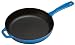 Lodge EC11S33 Enameled Cast Iron Skillet, 11-inch, Caribbean Blue