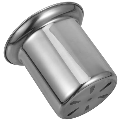 Generic Portaescobillas Orificio de Drenaje Único y Diseño Elegante de Acero Inoxidable 304 para Limpieza en y Baños