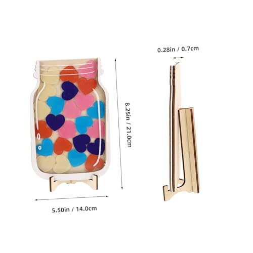 Bocaux de récompense en bois pour stimuler la participation des élèves