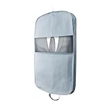 GBPLDMAQ Anzugtasche, Waschbare Anzugsack, Kleidersack mit Transparentem Fenster...