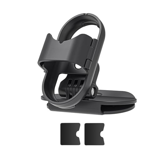 XEGZLH 調節可能な帽子つばクリップマウント 360 GO 3S/GO 3用、360°回転可能なカメラホルダー アウトドアスポーツ用 Insta360 GO 3S 帽子 つばクリップ