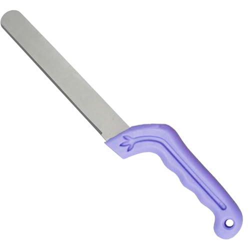 Tinsow Floral Foam Knife Florist Professional Cutting Knife for Flower Foam Block, Cake, Fruit, Utility Tool for Flower Clay Blocks (Light Purple)