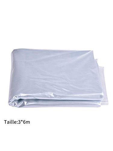 cedarfiny Garden Poly Tunnel Greenhouse Plants Metal Frame Protector Roof Panels Foil Hothouse