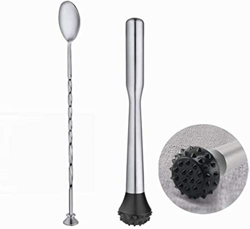Kit Bartender con Coctelera y Accesorios de Acero Inoxidable miniatura 7