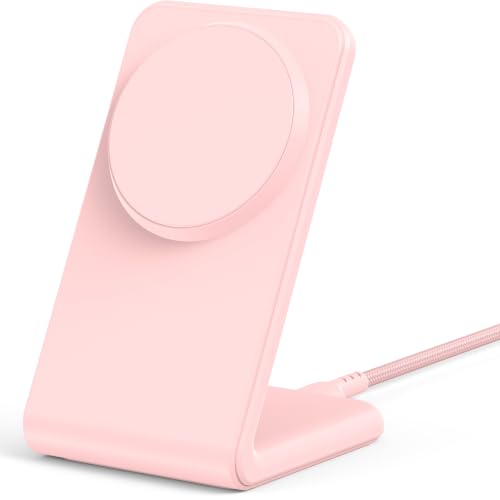 Image of Mag.Safe Charger - Magnetic Wireless Charger for iPhone 12-17, Pink
