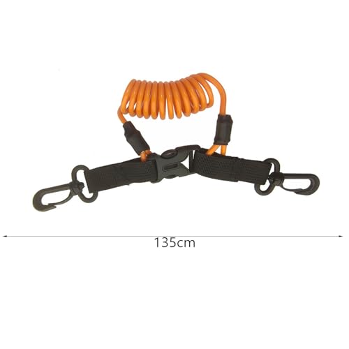 RNXRZANK 3X Scuba Diving Lanyard with Quick Release Buckle for Dive Lights Torch Cameras