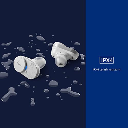 Image of Philips Fidelio T1 True Wireless Headphones with Active Noise Canceling Pro+, Audiophile Quality (White)