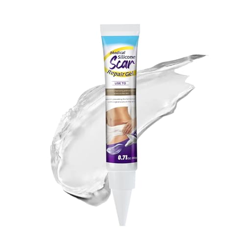 Crema para Cicatrices,Tratamiento para Cicatrices - Ungüento Reductor 20g para Quemaduras Heridas Escaldas Queloides Recuperación Postparto Hombres Mujeres